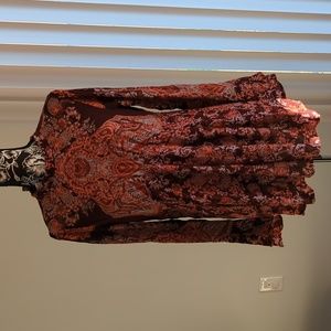 Free People Open Back Mini Dress Sz S